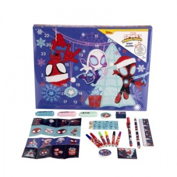 calendario de adviento spiderman