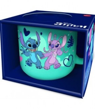 taza ceramica stitch disney