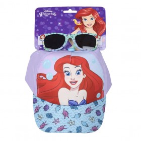 gorra con gafas de sol princesa ariel